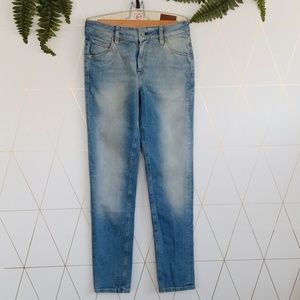 asos denim, light wash, 28
